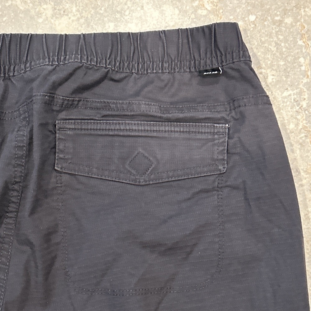 prAna Double Peak All-Around Pant Women's 14 Grey Joggers Ripstop Hiking Stretch